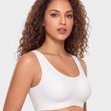 Seamless Wireless Full-Coverage T-Shirt Bra