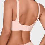 Seamless Wireless Scalloped Edge Jelly Bra