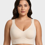 Seamless Wireless Support Bra