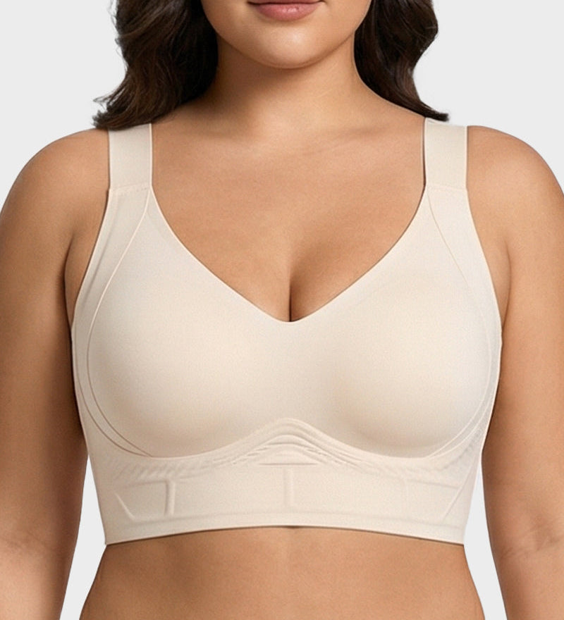 Seamless Wireless Support Bra