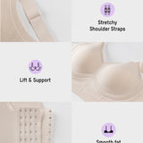 Seamless Wireless Support Bra