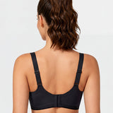 Shock-Absorbing Wireless Sports Bra for Fuller Busts