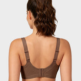 Shock-Absorbing Wireless Sports Bra for Fuller Busts