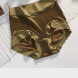 Silky High-Waist Seamless Briefs With Scalloped Edges (6 pack)