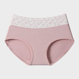 Soft Cotton Heart Print High-Waist Panties (6 Pack)