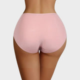Soft Cotton Heart Print High-Waist Panties (6 Pack)