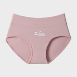Soft Cotton Heart Print High-Waist Panties (6 Pack)