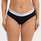 Soft Cotton Logo Waist Low-Rise Briefs (6 Pack)