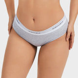 Soft Cotton Logo Waist Low-Rise Briefs (6 Pack)
