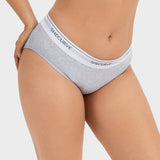 Soft Cotton Logo Waist Low-Rise Briefs (6 Pack)
