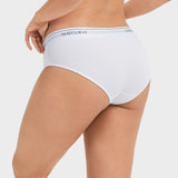 Soft Cotton Logo Waist Low-Rise Briefs (6 Pack)