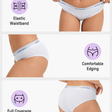 Soft Cotton Logo Waist Low-Rise Briefs (6 Pack)