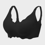 Soft Full Coverage Scalloped Wireless Jelly Bra