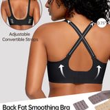 Soft Full Coverage Scalloped Wireless Jelly Bra