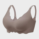 Soft Full Coverage Scalloped Wireless Jelly Bra