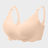 Soft Full Coverage Scalloped Wireless Jelly Bra