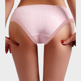 Soft & Breathable Low-Waist Cotton Briefs (4 Pack)