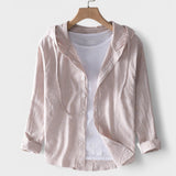 Clara | Cotton Shirt with Hood
