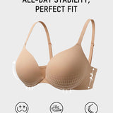 Teardrop Push-Up Underwire T-Shirt Bra