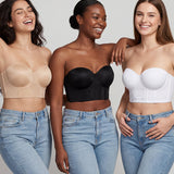 The Low Back Strapless Bra