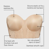 The Low Back Strapless Bra