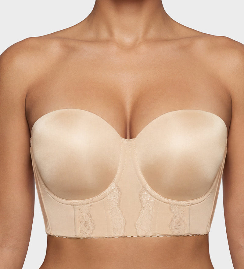 The Low Back Strapless Bra