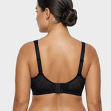 Ultra-Lightweight Full Coverage Cup Jacquard Mesh Comfort Bra