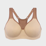 Unlined External Underwire Full Coverage Sports Bra