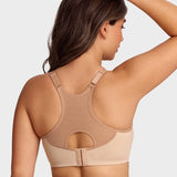 Unlined External Underwire Full Coverage Sports Bra