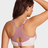 Unlined External Underwire Full Coverage Sports Bra