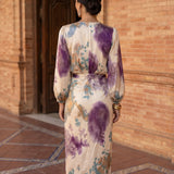Valeria Dress with V-neck