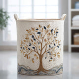 Flowering Tree | Quilted Storage Basket