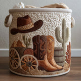 Esprit Western | Quilted Storage Basket