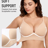 Wireless Everyday Plunge T-Shirt Bra