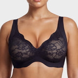 Wireless Lace Full Coverage Minimiser Bra