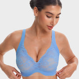 Wireless Lace Full Coverage Minimiser Bra