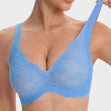 Wireless Lace Full Coverage Minimiser Bra