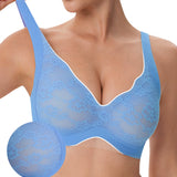 Wireless Lace Full Coverage Minimiser Bra