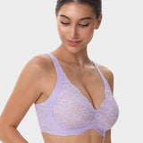 Wireless Lace Full Coverage Minimiser Bra