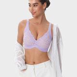 Wireless Lace Full Coverage Minimiser Bra