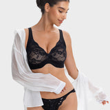 Wireless Lace Full Coverage Minimiser Bra