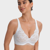 Wireless Lace Full Coverage Minimiser Bra