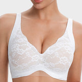 Wireless Lace Full Coverage Minimiser Bra