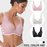 Wireless Lace Full Coverage Minimising Bra