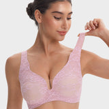 Wireless Lace Full Coverage Minimising Bra