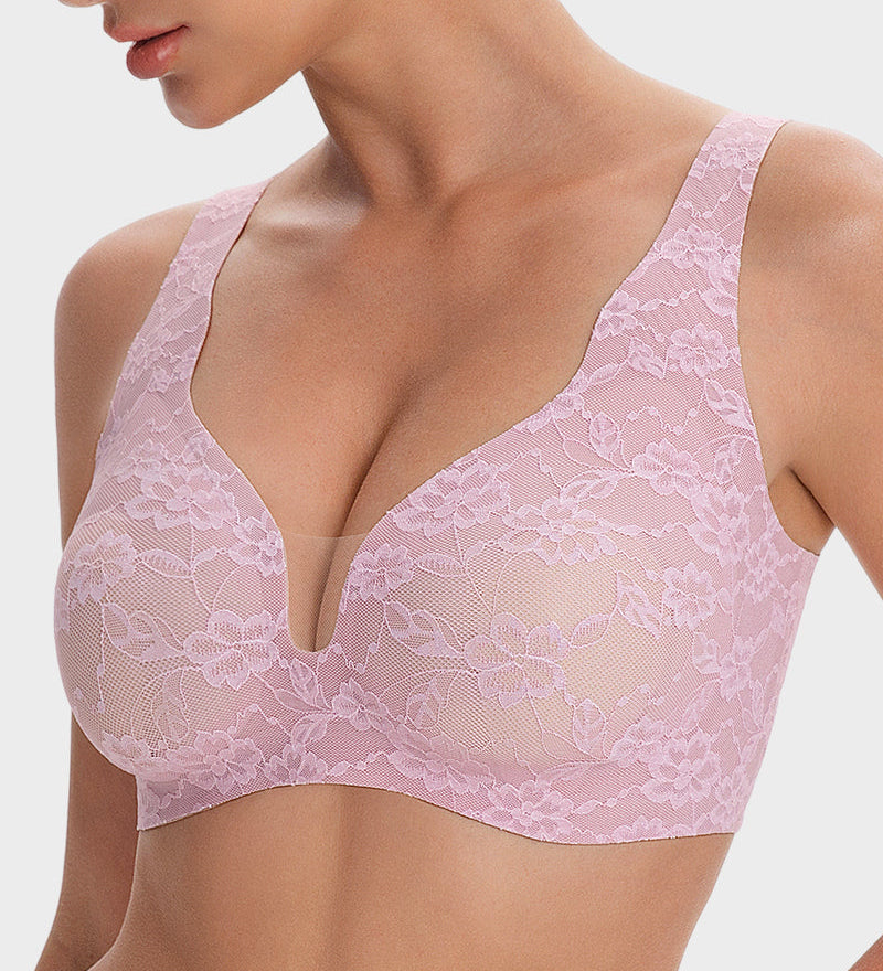 Wireless Lace Full Coverage Minimising Bra