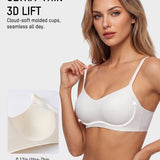 Wireless Low-Cut 3D Seamless Bra
