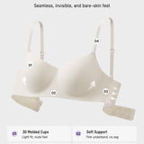 Wireless Low-Cut 3D Seamless Bra