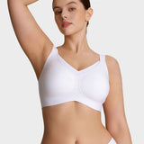 Womens Wireless Bras V Mesh Comfortable Bralette Supportive