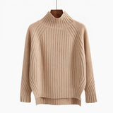 Women's Wool Turtleneck Sweater – Soft and Warm Comfortable Knit